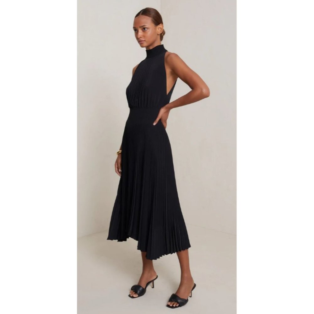 NWT A.L.C Renzo Pleated Midi Dress